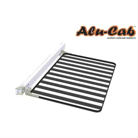 Support gauche de auvent 270° 180° et 2M pour galerie de toit Rhino Rack par Alu-Cab
